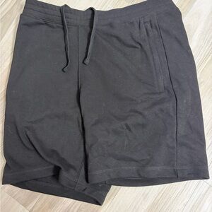 H&M Men's Black Athletic Shorts